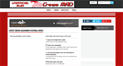 Desktop Screenshot of crewealexandra-mad.co.uk